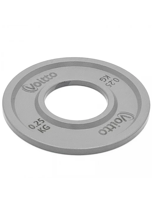 Voitto Набор калиброванных дисков V-600 0,25 кг (2 шт), 0,25 кг, 2 шт, фото 2