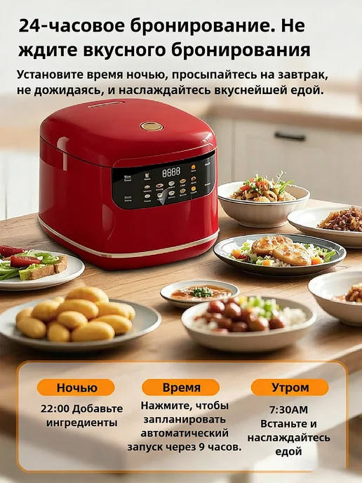 Мультиварка для кухни с чашей 2 л, 2 л, фото 5