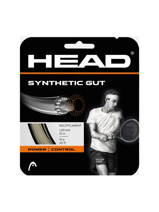 HEAD Струна для тенниса 12m Synthetic Gut, Gold, 1.30, золотой, фото 2