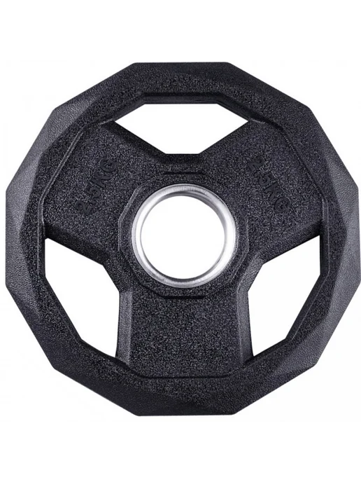 Voitto Диск обрезиненный с 3-мя хватами V-301 2,5 кг (d51), 2,5 кг, фото 2
