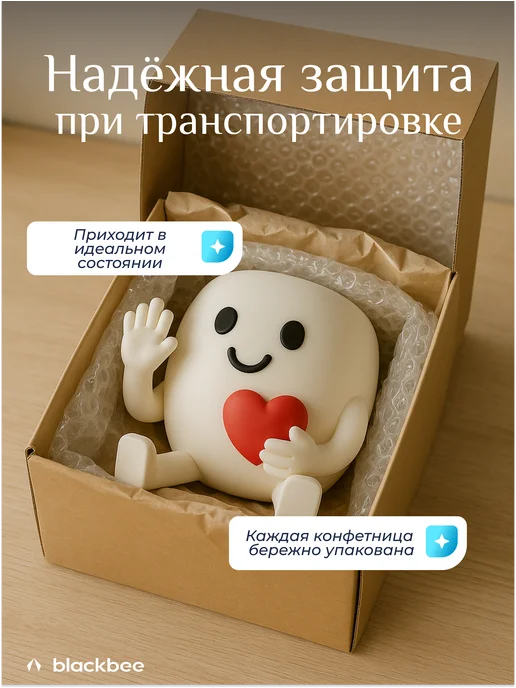 Blackbee Конфетница декоративная человечек, вариант, фото 7