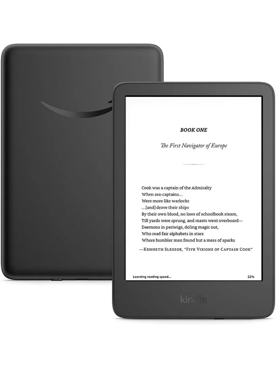 Kindle 6" 11 Gen, 2024, 16 Gb. Без рекламы