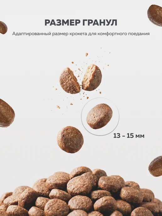 Сухой корм ЗООГУРМАН для собак, крупные, чувствительное пищеварение, лосось, 12 кг, фото 3