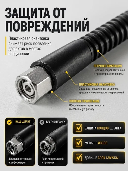 Шланг для мойки высокого давления W135-AR — фото 4