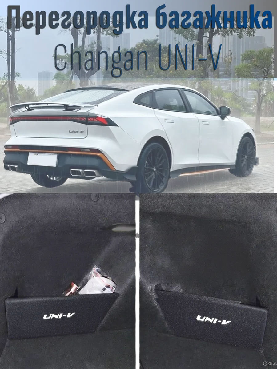 Перегородки в багажник для Changan uni-v