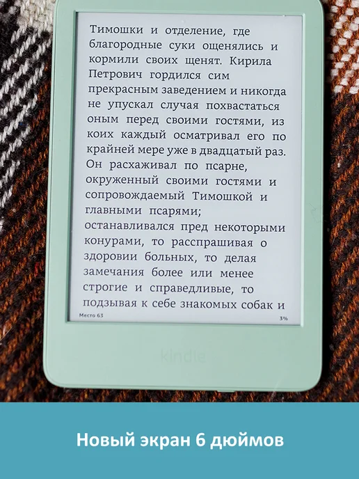 Amazon Ридер Kindle 11 2024 16Gb (6") Matcha с чехлом R-ON, 16 ГБ, фото 4