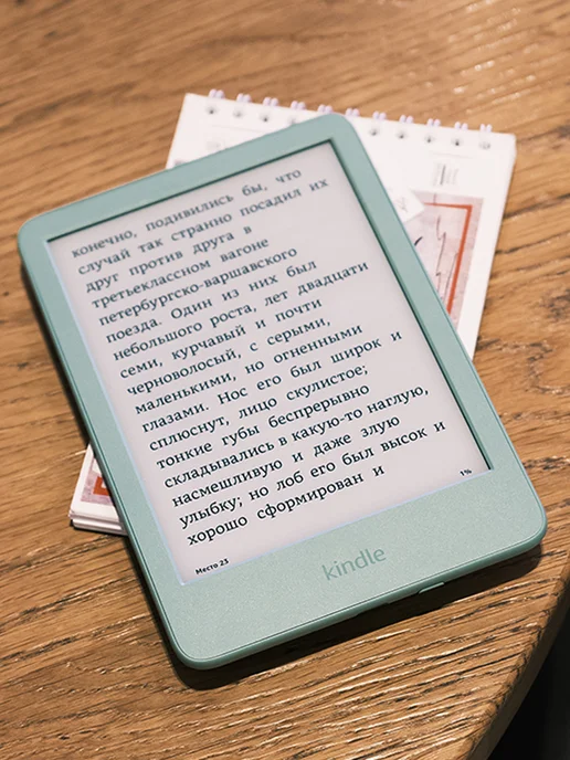 Amazon Ридер Kindle 11 2024 16Gb (6") Matcha с чехлом R-ON, 16 ГБ, фото 6