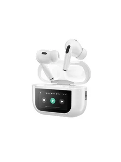 AirPods наушники беспроводные с экраном для iPhone и Android