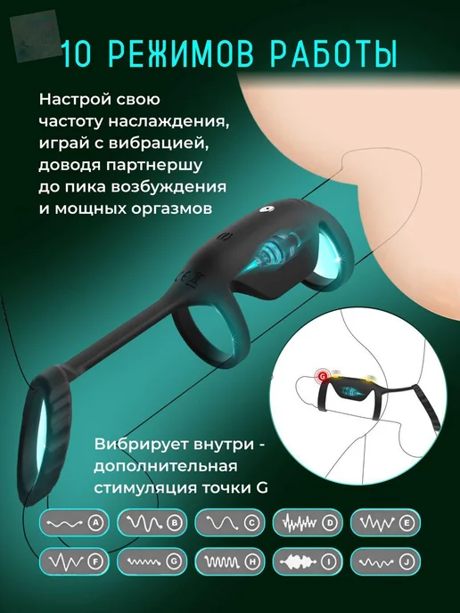 Кольцо для пениса эрекционное упругое, вариант, фото 2