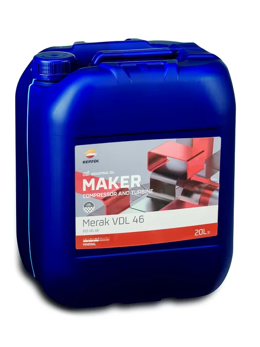 REPSOL Масло компрессорное Maker Merak VDL 46 20л, 20 л