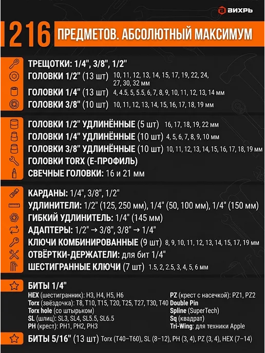 Набор инструментов для дома мужской в чемодане — фото 4