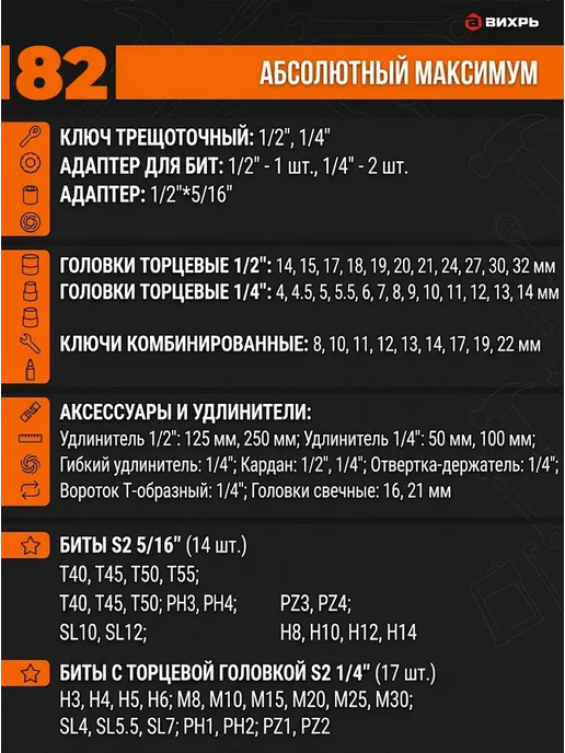 Набор инструментов для дома мужской в чемодане — фото 4