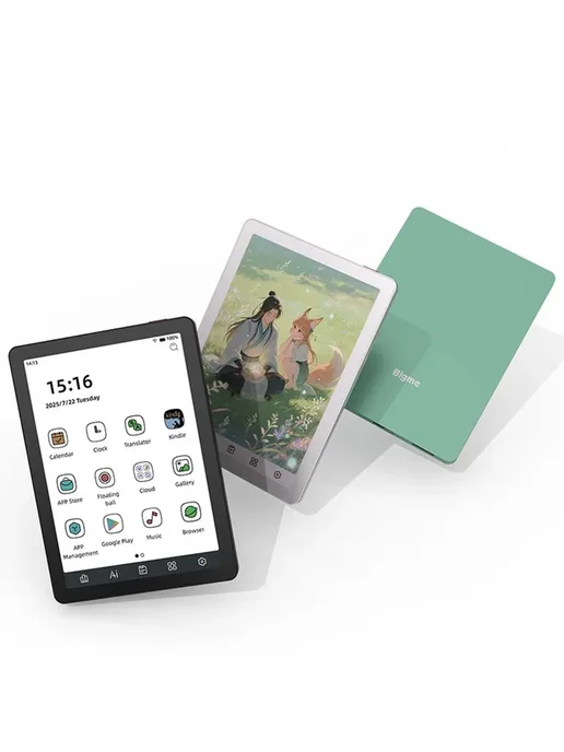 Bigme B6 6-дюймовый цветной экран E-ink Электронная книга, белый, фото 6