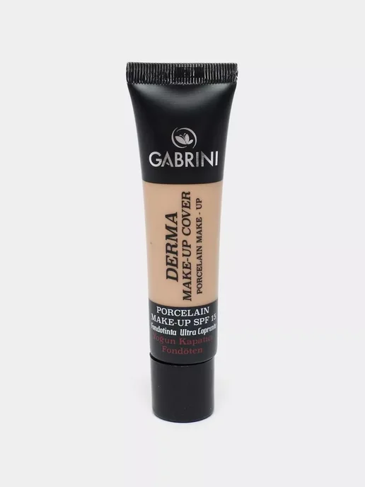 GABRINI Тональный крем Derma тон 101 светло-бежевый, бежевый, фото 2