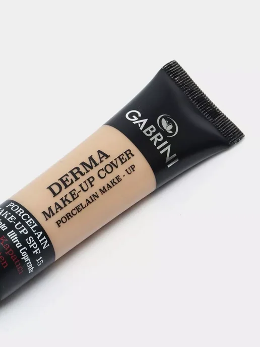 GABRINI Тональный крем Derma тон 101 светло-бежевый, бежевый, фото 4