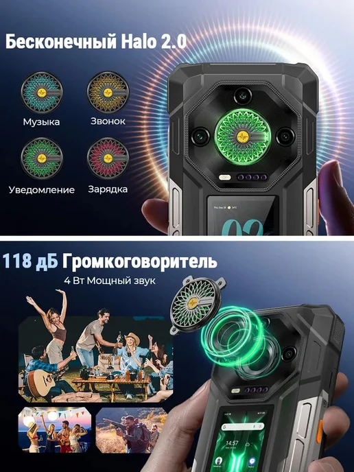 Смартфон Ulefone Armor 34 Pro Plus 16/512 ГБ, черный, фото 8