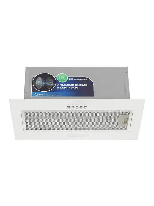 Midea Вытяжка полновстраиваемая MH60I301W, белый, фото 2