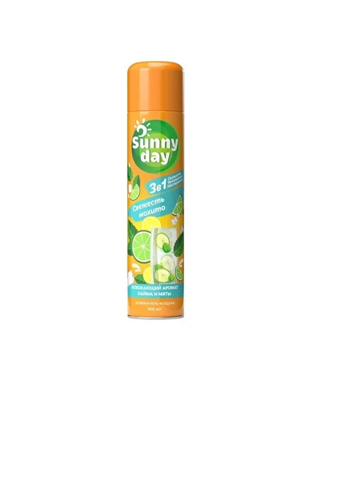 Sunny Day Освежитель воздуха Освежающий мохито, 300 мл, 300 мл