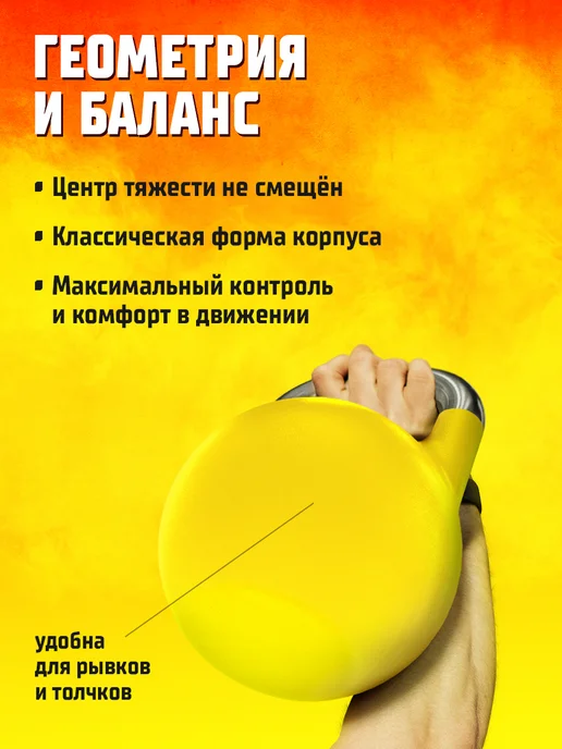 Profigym Гиря 8 кг, 16 кг, фото 5