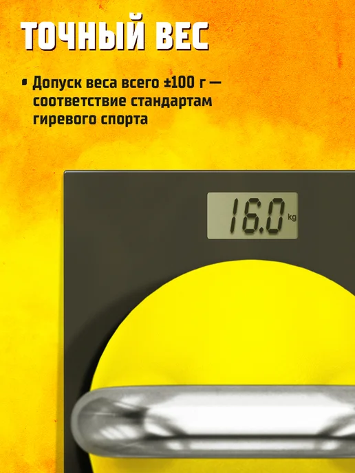 Profigym Гиря 8 кг, 16 кг, фото 6