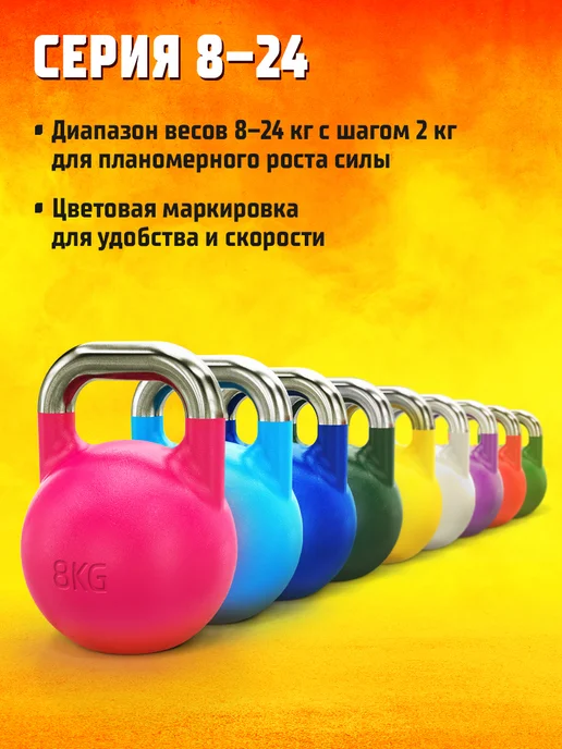 Profigym Гиря 8 кг, 20 кг, фото 2