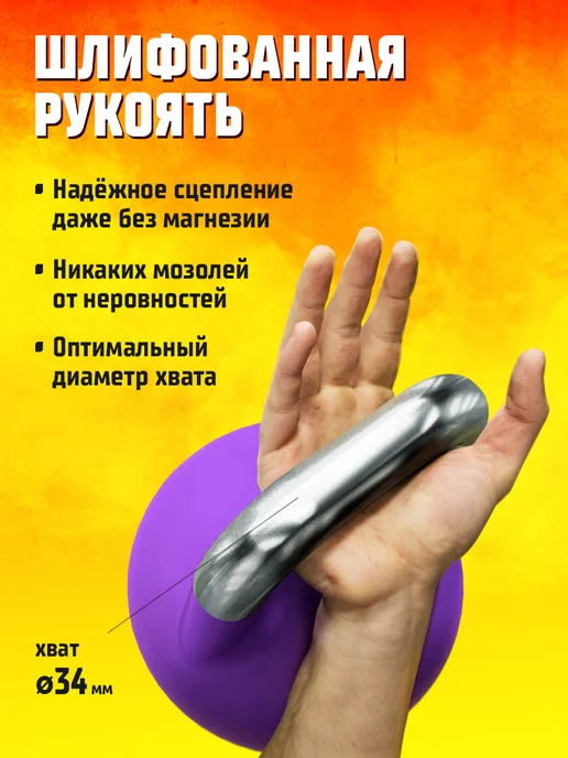 Profigym Гиря 8 кг, 20 кг, фото 7
