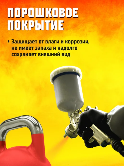 Profigym Гиря 8 кг, 22 кг, фото 3