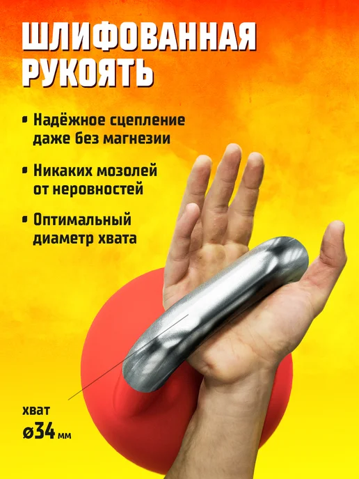 Profigym Гиря 8 кг, 22 кг, фото 7