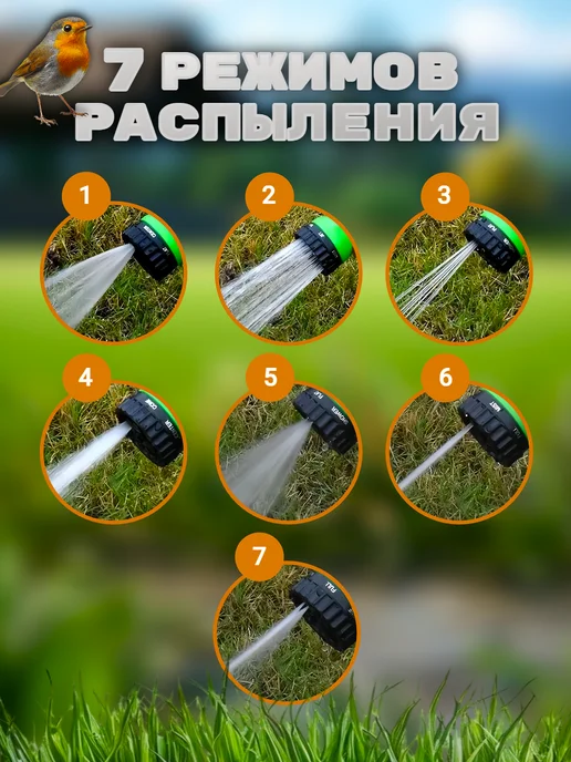 Шланг растягивающийся садовый, зеленый, фото 3