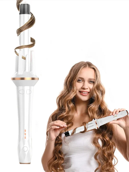 babyliss Плойка для создания волн на волосах, белый, фото 3
