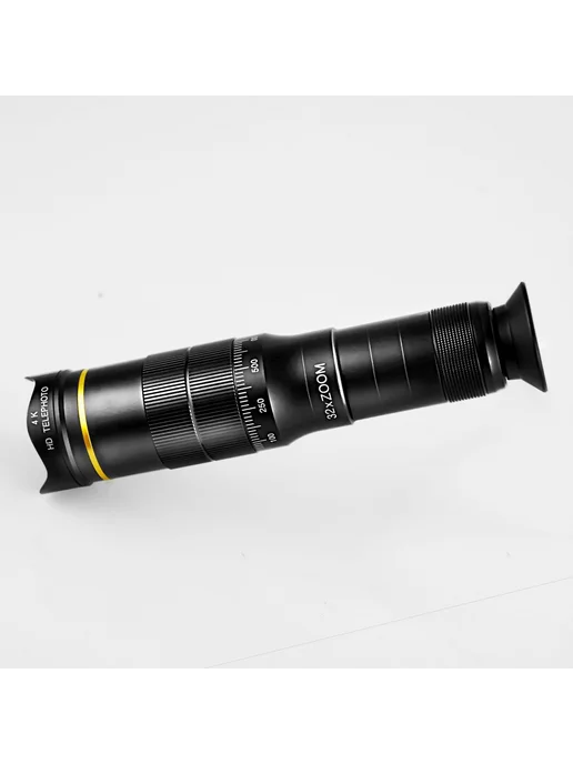 Объектив 10-300x Zoom для смартфона 4K HD, Телеобъектив 32x мобильного телефона, фото 4