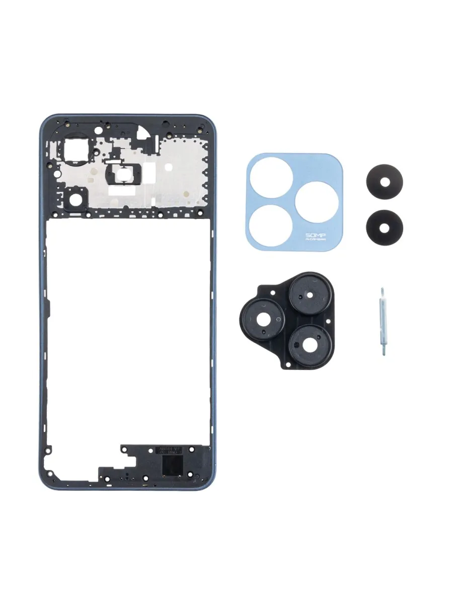 Средняя часть для Realme C63 4G Синий