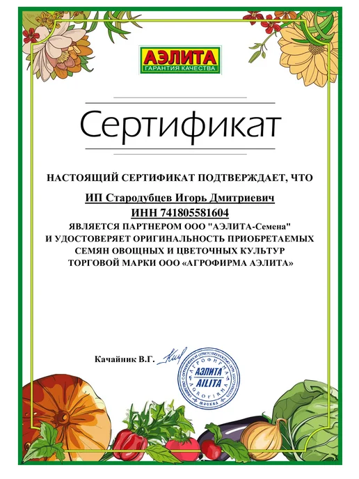 Агрофирма АЭЛИТА Семена редиса укропа салата и шпината, зеленый, фото 2