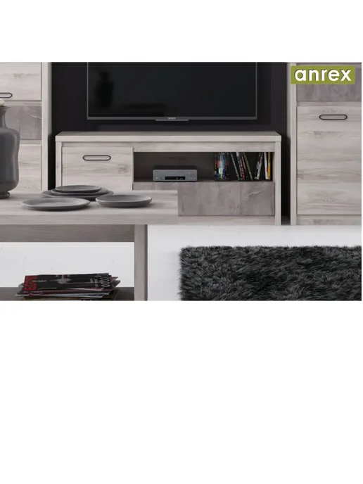 ANREX Тумба под ТВ Jazz 1D1SN 126, бежевый, фото 6