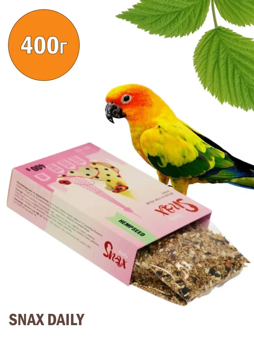 Сухой корм Snax Daily Попугаев для собак, средние, 0,4 кг, фото 4