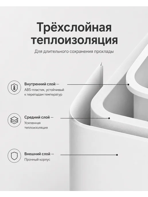 ДомЛад Выбор Холодильник для косметики и дома, белый, фото 3