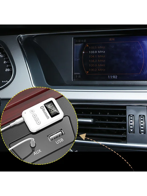 Bluetooth 5 0 Передатчик Usb Aux Аудио Адаптер 2 В 1, вариант, фото 4