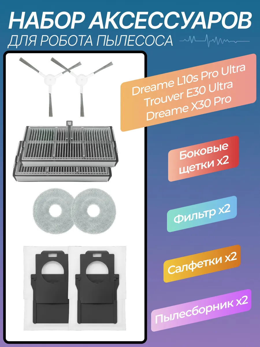 Аксессуары для пылесоса Dreame L40 Ultra CE, D20 Ultra и др