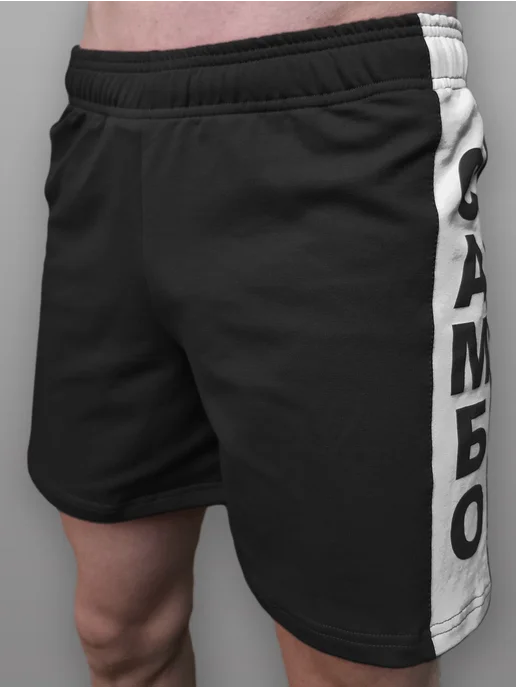 RED ROCKET WEAR Шорты Самбо (синие+ белый), черный, фото 2