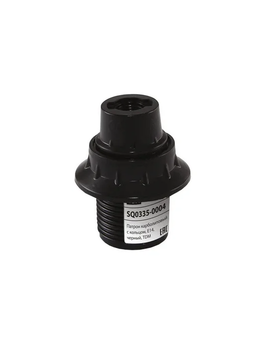 TDM Electric Патрон карболитовый с кольцом Е14, 5 шт, 5 шт, фото 2