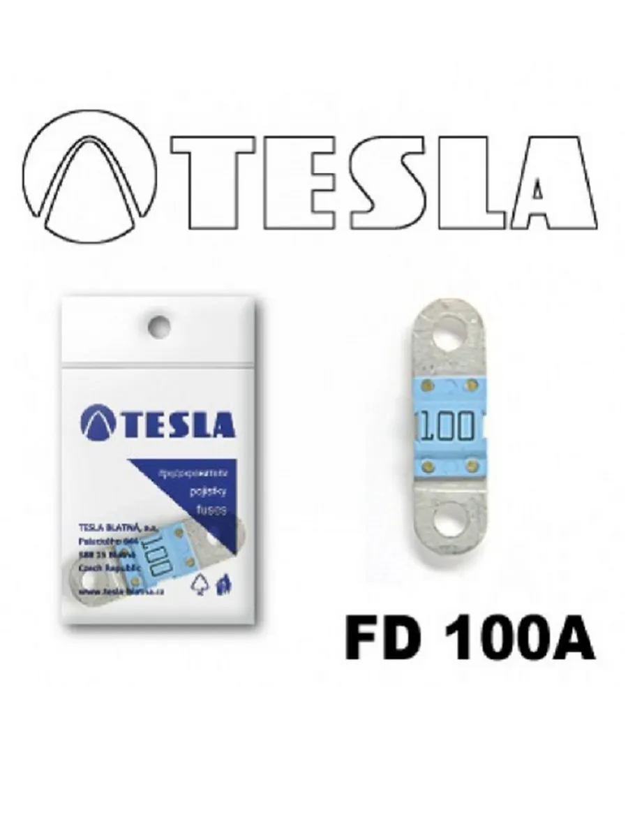 Предохранитель MIDI (MIDIVAL) TESLA FD 100А