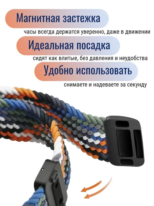 Tick&Tie Ремешок для Apple Watch 38 40 41 42(s10, 11) мм, синий, фото 3