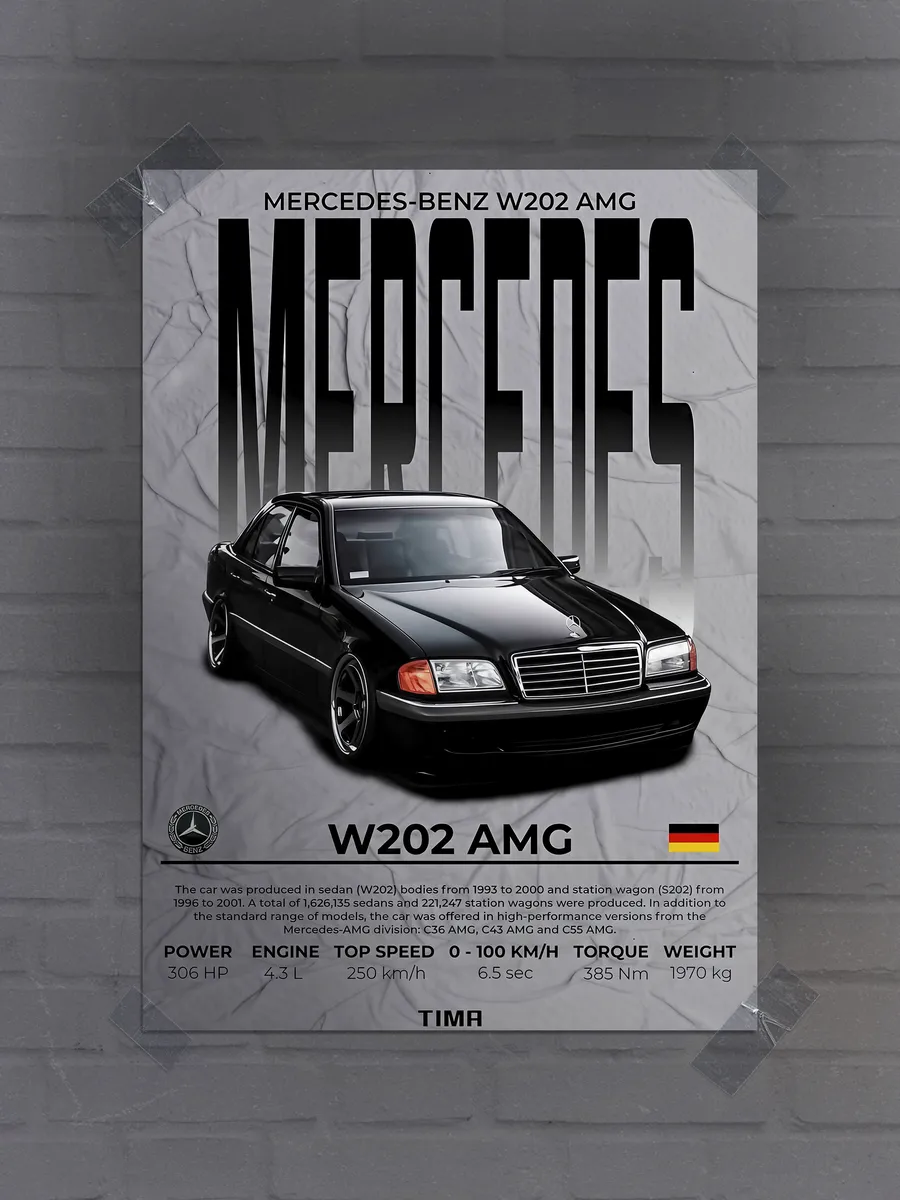 Постер "Mercedes"