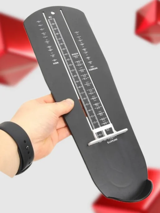 Foot Meter Стопомер универсальный взрослый и детский "PREMIUM", черный, фото 8