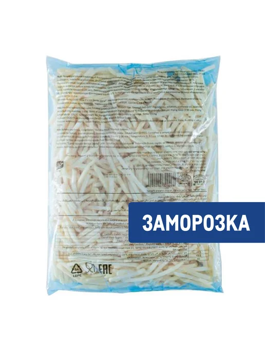 Triumph Картофель фри без панировки быстрозамороженный 6 x 6, 6x6