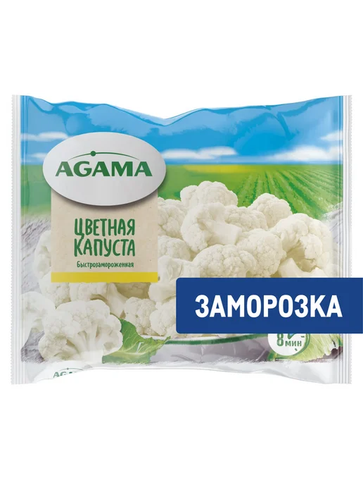 Agama Капуста цветная замороженная, 400г, 400 г