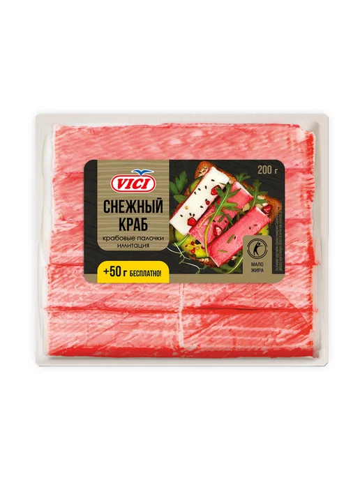 Vici Палочки крабовые Снежный краб, 250г, 250 г