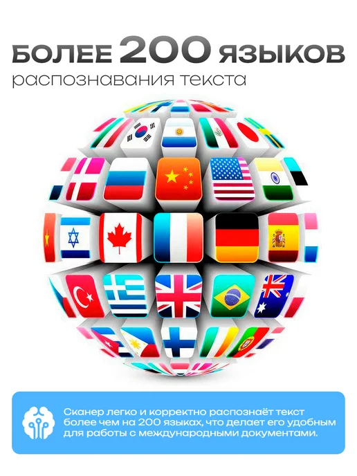 Сканер портативный для книг и документов А4, вариант, фото 3