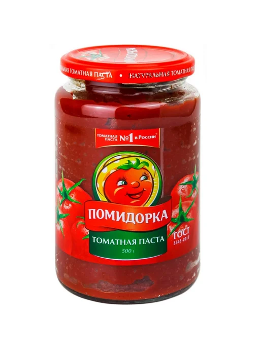 ПОМИДОРКА Паста томатная 480 г, 480 г