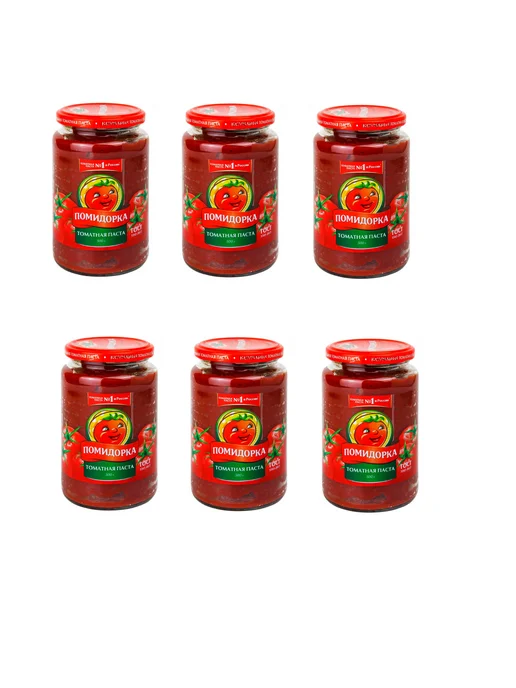 ПОМИДОРКА Паста томатная 480 г, 480 г, 6 шт
